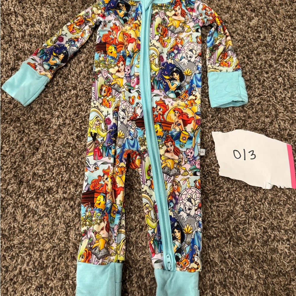 Colorful Kids One Piece with Cartoon Characters